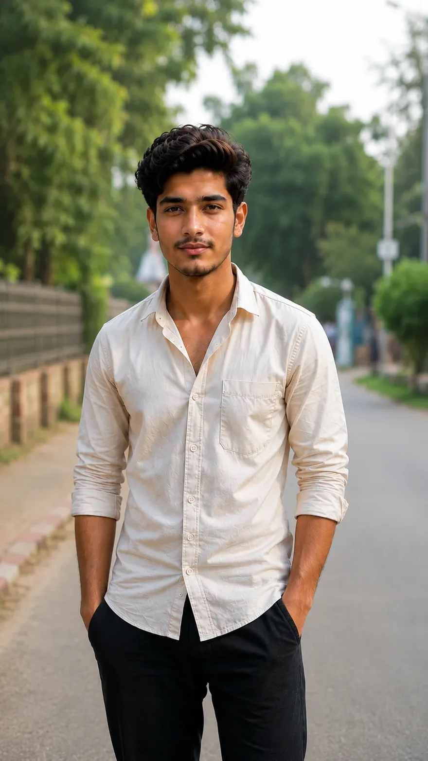 Original photo before AI editing